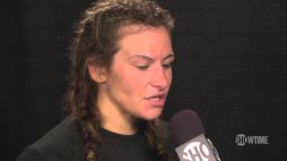 Strikeforce Rousey vs. Kaufman: Miesha Tate Post-Fight Interview