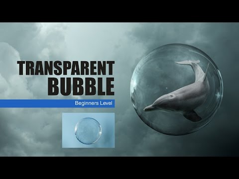 Photoshop Transparent Bubble Tutorial Photoshop Transparent Bubble Tutorial