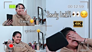 SNEAKY LINK CALL PRANK ( CAUGHT IN 4K ) || Carly Sarah