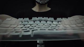 only keyboard cover asmr