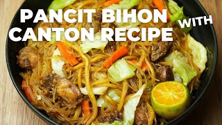 Pancit Bihon with Canton Recipe | Pancit Canton at Bihon Recipe