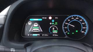 Podrobný popis palubního počítače (Dashboardu) - Nissan Leaf 2018