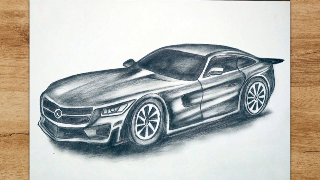 How To Draw A Mercedes