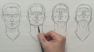 Loomis Method Monday Ep 2  | Drawing Faces Looking Up