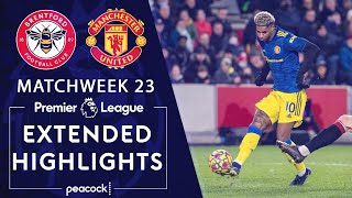 Brentford v. Manchester United | PREMIER LEAGUE HIGHLIGHTS | 1/19/2022 | NBC Sports