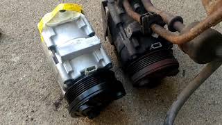 How to install an AC compressor