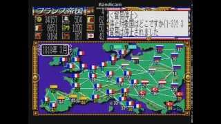 MSXランペルール（L'Empereur）シナリオ5実戦その17　オーストリア滅亡　1818年12月～1819年6月