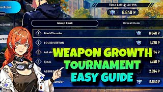 WEAPON GROWTH TOURNAMENT EASY GUIDE [SOLO LEVELING: ARISE]