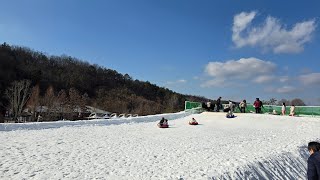 삼국유사테마파크 눈썰매장❄️❄️