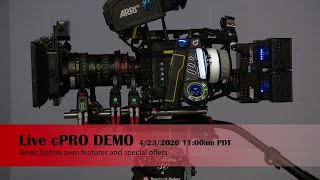 cmotion cPRO \u0026 Cinefade Demo