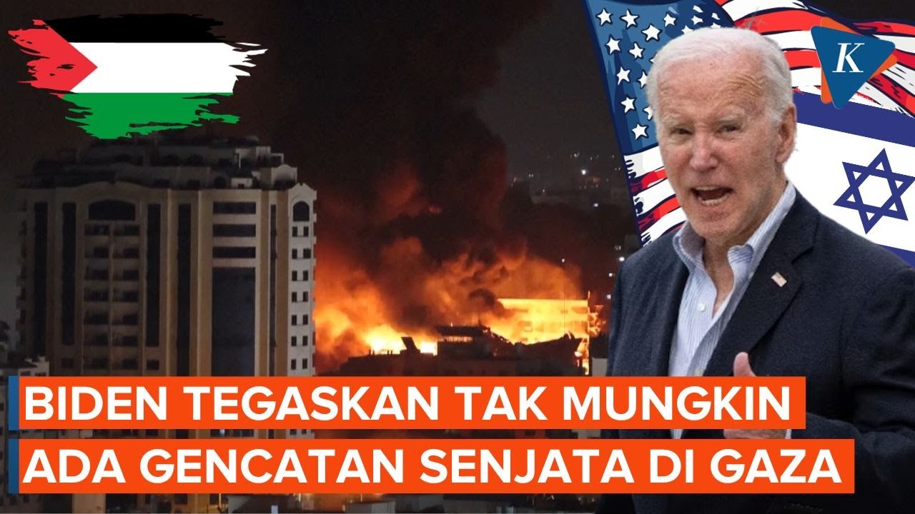 Biden Tegaskan Tak Mungkin Ada Gencatan Senjata Di Gaza - YouTube