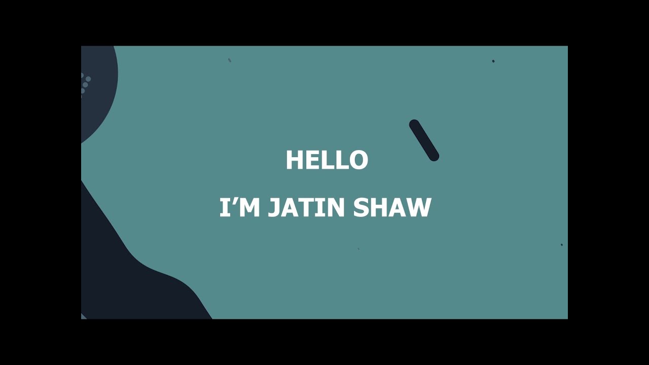 Graphic Designer Portfolio Showreel Youtube