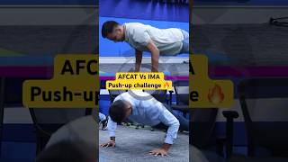 कौन जीता? AFCAT Exam Topper vs CDS Exam Topper Push Up Challenge #shorts #indianarmy