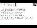 歯学部卒業までに3 000万円では足りない