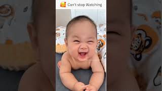 Cute baby laughing 😍 | Funny baby videos| #shorts #babylaughing #funnybabyvideos