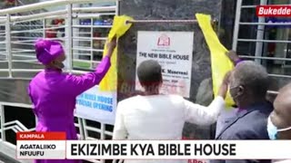 Agataliikonfuufu First Lady agguddewo ekizimbe kya Bible House ekiwemmense obuwumbi 28