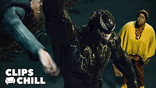 Venom DESTROYS a Mugger | Venom 2: Let There Be Carnage (Tom Hardy)