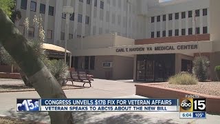 Congress unveils $17B fix for Veteran affairs