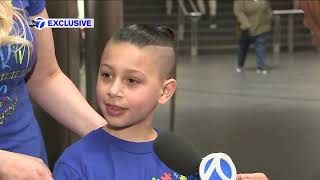 Kids on autism spectrum get chance to become subway announcers