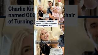 Charlie Kirk's wife Erika named CEO and board chair of Turning Point USA