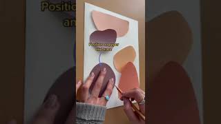 How to paint abstract art #learntopaint #paintingtutorial #arttherapy  #howtopaint #abstractart