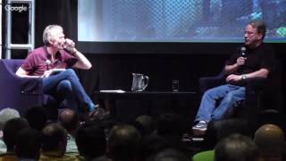 Fireside Chat with Linus Torvalds \u0026 David Rusling at Linaro Connect (LAS16-500K3)