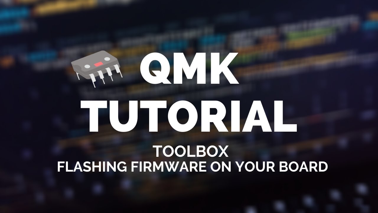 QMK Tutorial: QMK Toolbox (Flashing Firmware On Your Keyboard) - YouTube