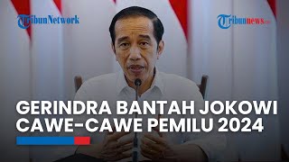 Bantah Presiden Jokowi Cawe-cawe Pemilu 2024, Begini Penjelasan Partai Gerindra