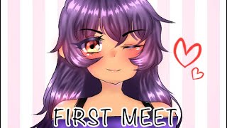 First meet meme (Aphmau/Falcon Claw university)|AlexAshBurn