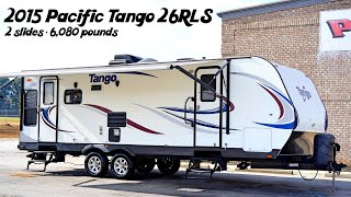 2015 Pacific Tango 26RLS Travel Trailer from Porter's RV Sales - $18,900