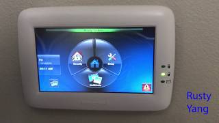 How to use Honeywell Tuxedo Touch Screen