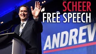 Liberals attack Scheer as “radical” for defending free speech