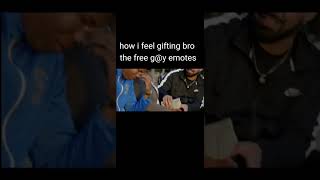 How i feel gifting bro the free gay emotes #fortnite#nickeh30#emotes#drake#shorts