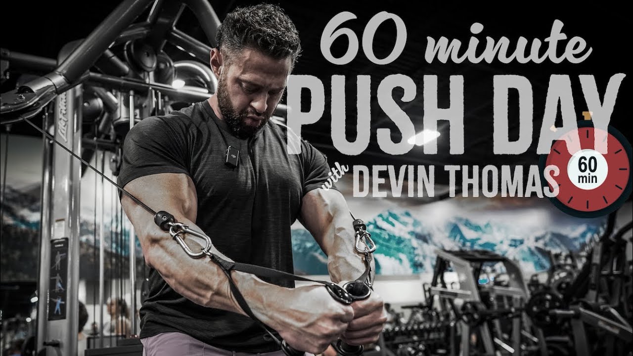 Quick Easy Push Day Workout Youtube