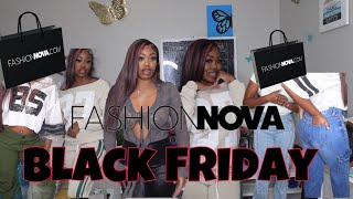 HUGE FASHION NOVA HAUL!! BLACK FRIDAY SALE DEALS