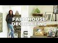 Spring Modern Farmhouse Décor & Decorate with me