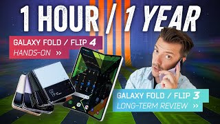 Galaxy Fold 4 / Flip 4 Hands-On – After A Year On The Flip 3 & Fold 3
