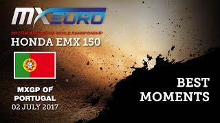 Honda EMX150 Race1 Best Moments_MXGP of Portugal 2017