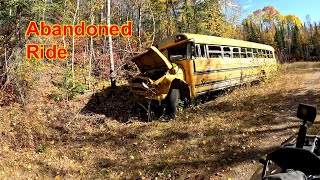 ATV Ride Abandoned Places Nice Fall Day Can Am Outlander 700 Northwestern Ontario