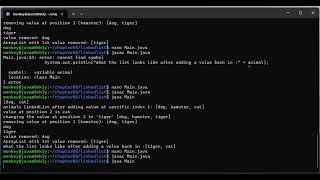 java linkedlist part3