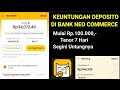 KEUNTUNGAN DEPOSITO DI BANK NEO COMMERCE, BUNGA NEO WOW INSTAN 7 HARI