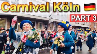 [4K] Germany Carnival 2020 - Cologne Carnival Parade 2020 - Part 3 - Rosenmontagszug in Köln 2020