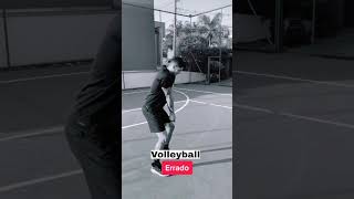 How to put ball well របៀបដក់បាល់អោយបានល្អ🏐#volleyball #shorts