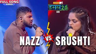 Nazz VS Srushti || Nazz, Srushti Tawade || Hustle 2.0 || Best Rap Song ||