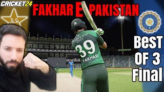 HIGH SCORING FINAL AT LAHORE 🏆 PAKISTAN vs INDIA BEST OF 3 SERIES FINAL MATCH 🤩 CRICKET 24 GAMEPLAY