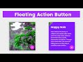 FLOATING ACTION BUTTON || PROFILE CARD ANIMATION || HTML & CSS