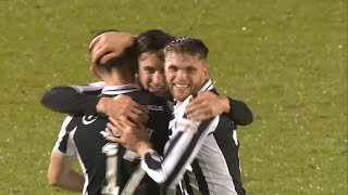 St. Mirren celebrate Betfred Cup quarter-final win against Rangers