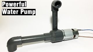 How to make powerful water pump at home using 775 motor