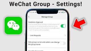 👥 Enable Admin Approval on WeChat Group
