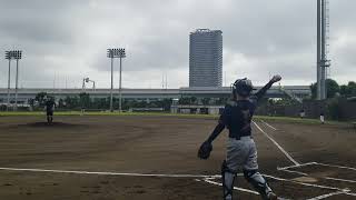 2024年8月18日江東区練習試合辰巳vs扇橋ライナーズ第一試合no1